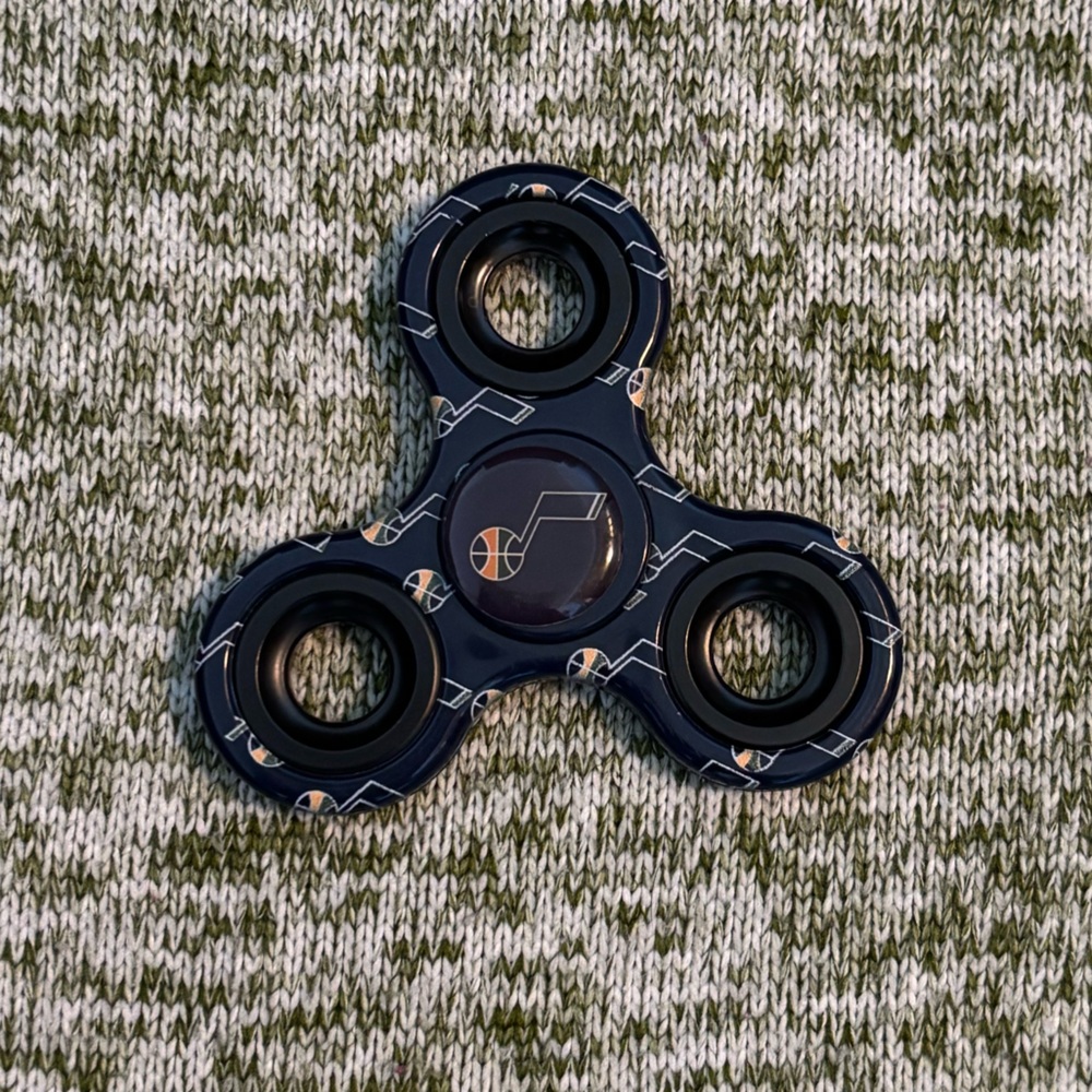 Utah Jazz fidget spinner. NBA
